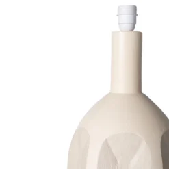 HKliving Boho Lamp Base | Sand/Cream