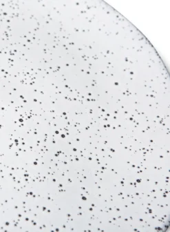 HKliving Gradient Ceramics Dinner Plate In Cream