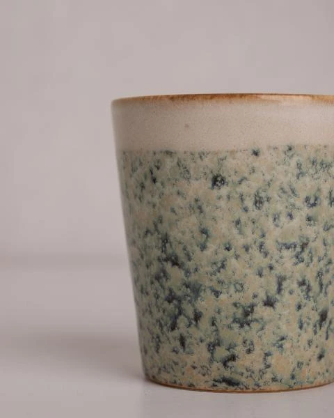 HKliving Ceramic 70 S Coffee Mug Hail 4 HKliving Ceramic 70 S Coffee Mug Hail