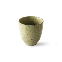 HKliving Gradient Ceramics: Mug Yellow (Set of 4)