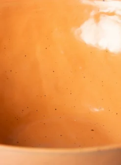 HKliving Bold & Basic Ceramics Large Bowl Orange