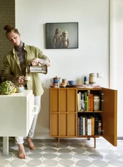 HKliving 70s Ceramics Peat Tea Pot