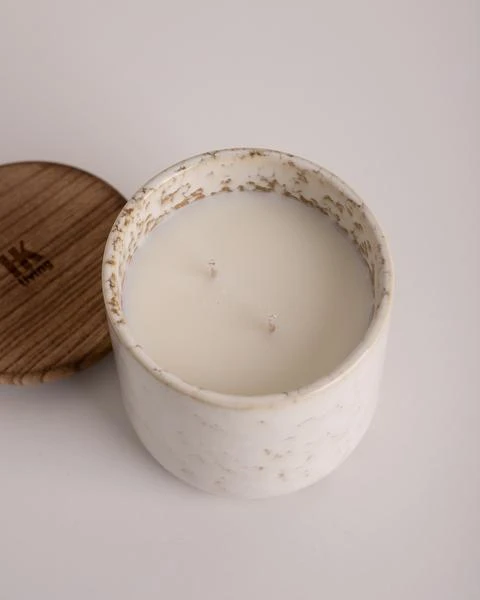 HKliving Ceramic Candle Northern Soul 5 HKliving Ceramic Candle Northern Soul