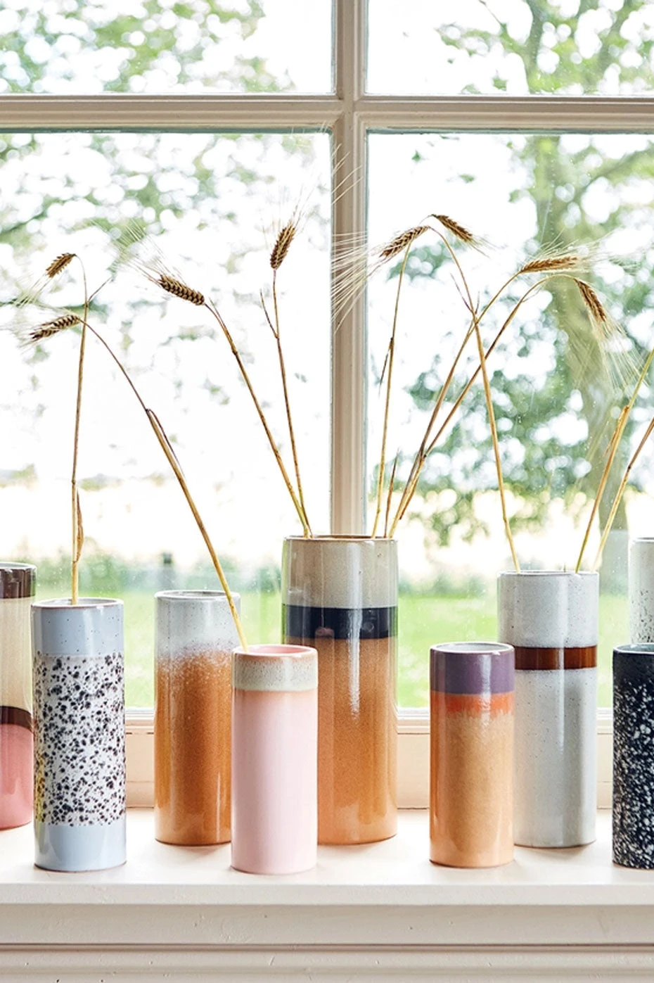 HKliving Pink 70s Ceramics Vase Xs 3 HKliving Pink 70s Ceramics Vase Xs