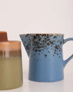 HKliving Ceramics 70s Milk Jug & Sugar Pot Berry Peat 5 HKliving Ceramics 70s Milk Jug & Sugar Pot Berry Peat