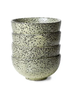 HKliving Gradient Ceramics Bowl In Green