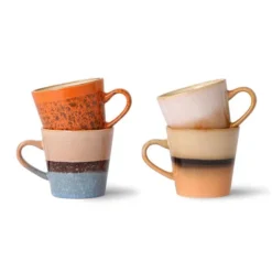 HKliving 70 S Americano Mugs 4 Pcs