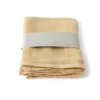 HKliving Soft Yellow Linen Napkin Set Of 2