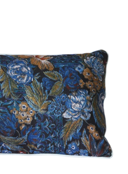 HKliving Dorris For Printed Blue Cushion 4 HKliving Dorris For Printed Blue Cushion