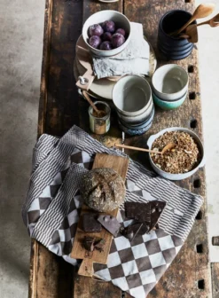 HKliving Wooden Ladle With Hole