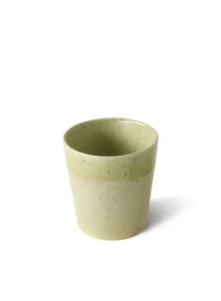 HKliving 70's Ceramic Beaker In Pistachio