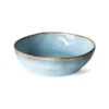 HKliving 70s Ceramics: Pasta Bowls Lagune (Set of 2)