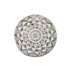 HKliving Round Bath Mat Medium