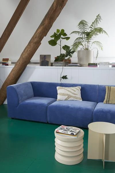 HKliving Fluffy Cushion White Beige 6 HKliving Fluffy Cushion White Beige