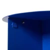 HKliving Metal Round Side Table - Cobalt