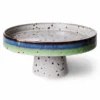 HKliving 70's Ceramics Bowl on Base | Comet 1 HKliving 70's Ceramics Bowl on Base | Comet
