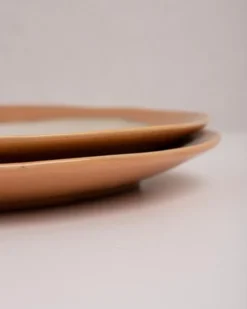 HKliving Ceramics Dinner Plate Earth 9 HKliving Ceramics Dinner Plate Earth