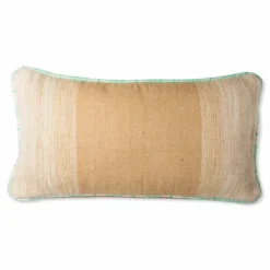 HKliving Hand Woven Cushion | Camel