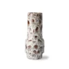 HKliving Ceramic Retro Vase | Lava White