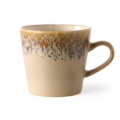 HKliving 70s Ceramics: Cappuccino Mug Bark