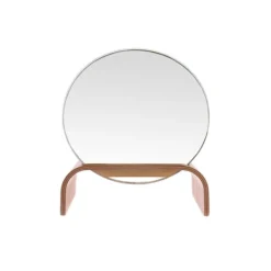 HKliving WILLOW WOODEN MIRROR STAND