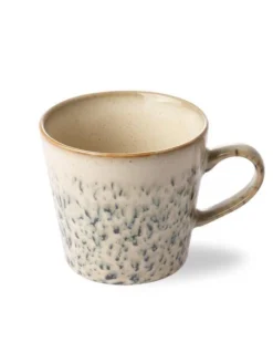HKliving Ceramic 70 S Cappuccino Mug Hail