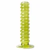 HKliving The Emeralds: Lime Green Glass Candle Holder Large