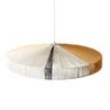 HKliving Pendant Rope Lamp Black Stripe 1 HKliving Pendant Rope Lamp Black Stripe