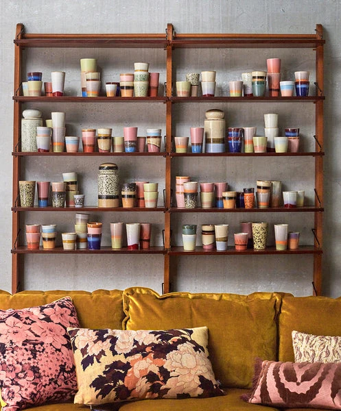 HKliving 70's Ceramics Coffee Mug | Sunset 4 HKliving 70's Ceramics Coffee Mug | Sunset