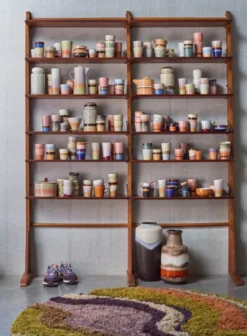 HKliving Ceramic 70s Beaker In Venus 8 HKliving Ceramic 70s Beaker In Venus