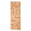 HKliving Hand Woven Cotton Runner Peach/Mustard