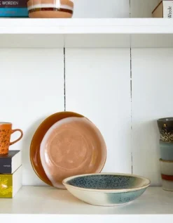 HKliving A Set Of 2 Pink Ceramic 70 S Serving Bowls 7 HKliving A Set Of 2 Pink Ceramic 70 S Serving Bowls