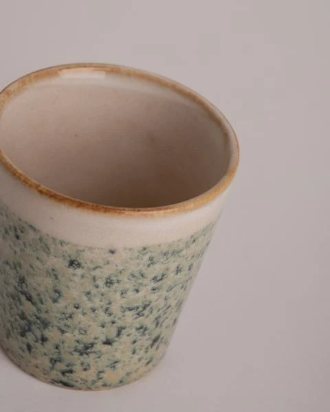 HKliving Ceramic 70 S Coffee Mug Hail 5 HKliving Ceramic 70 S Coffee Mug Hail