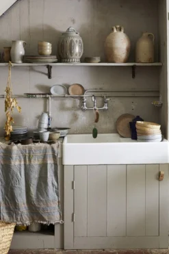 HKliving Grey Speckled Ceramic Cake Plate 8 HKliving Grey Speckled Ceramic Cake Plate