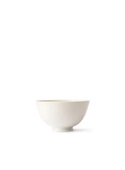 HKliving Japanese Rice Bowl White Speckled