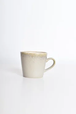 HKliving Ceramic 70s Cappucino Mug Bark