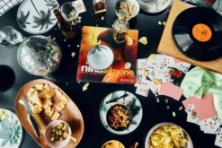 HKliving porcelain bowl palms, green