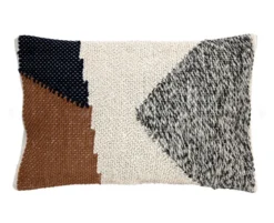 HKliving Cushion Knotted Autumn Multicolour