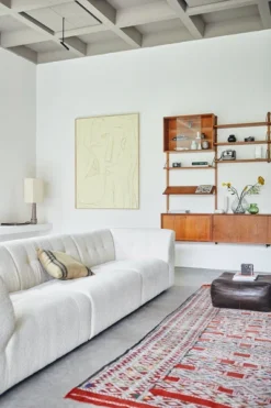 HKliving Objects: Ceramic Twisted Vase Matt White