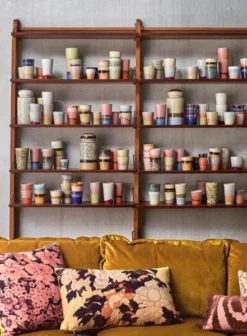 HKliving Ceramic 70s Beaker In Sunset