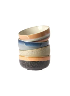 HKliving 70s Style Tapas Bowl - Bark