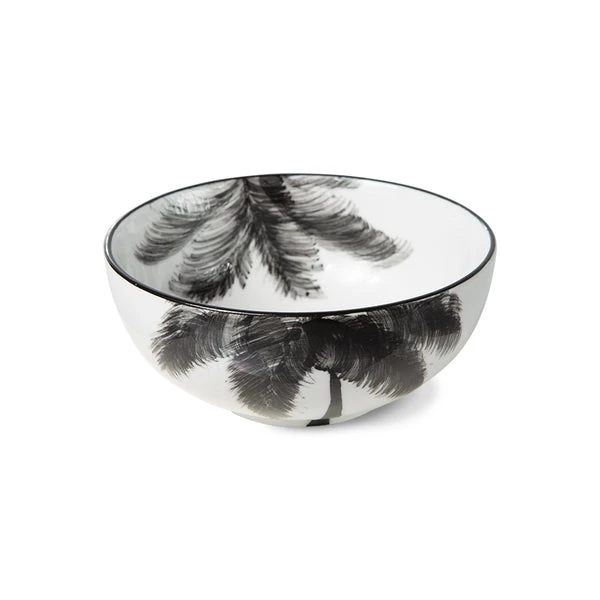 HKliving porcelain bowl palms 4 HKliving porcelain bowl palms