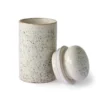 HKliving Ceramic 70 S Storage Jar Hail