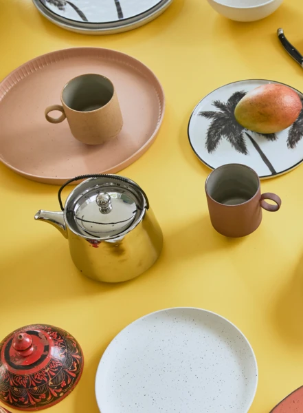 HKliving Bold Basics Coffee Mug In Terra From 3 HKliving Bold Basics Coffee Mug In Terra From