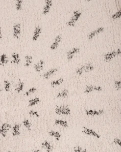 HKliving Round Bath Mat Swirl 120cm