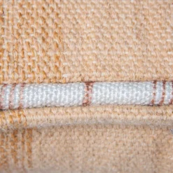 HKliving Hand Woven Natural Wool Cushion