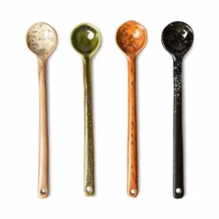 HKliving 70's Ceramics Spoons | Eris | Set of 4