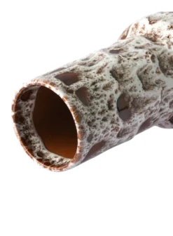 HKliving Lava White Ceramic Vase