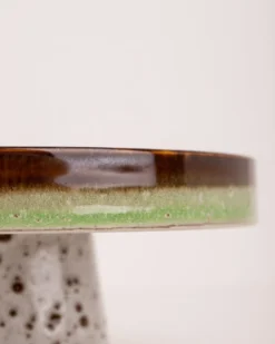 HKliving 70s Ceramics Bowl On Base Comet