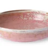 HKliving Home Chef Ceramics Deep Plate Rustic Pink